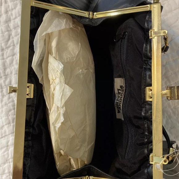 VINTAGE Genuine Leather Isabel Clutch Handbag Made In USA Style 33 NWT - Picture 3 of 6